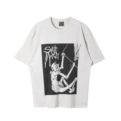 SAINT MICHAEL Vintage Wash Short Sleeve T-shirts