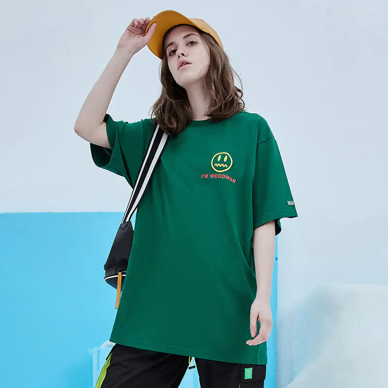 Couple Devil Face T-Shirts, Hip Hop Summer Fashion