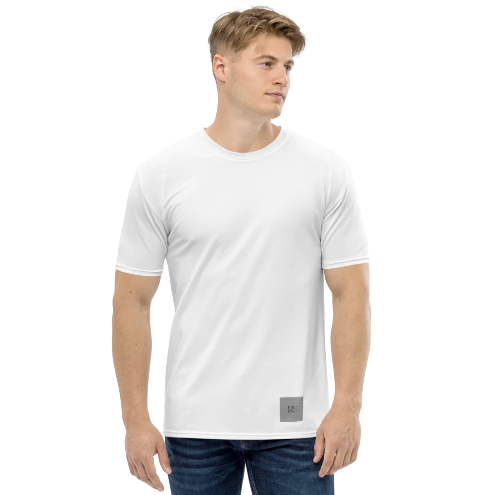 All-Over Print Herren T-Shirt mit Rundhalsausschnitt