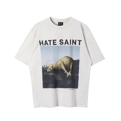 SAINT MICHAEL Vintage Wash Short Sleeve T-shirts