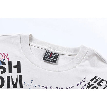 SAINT MICHAEL Vintage Wash Short Sleeve T-shirts