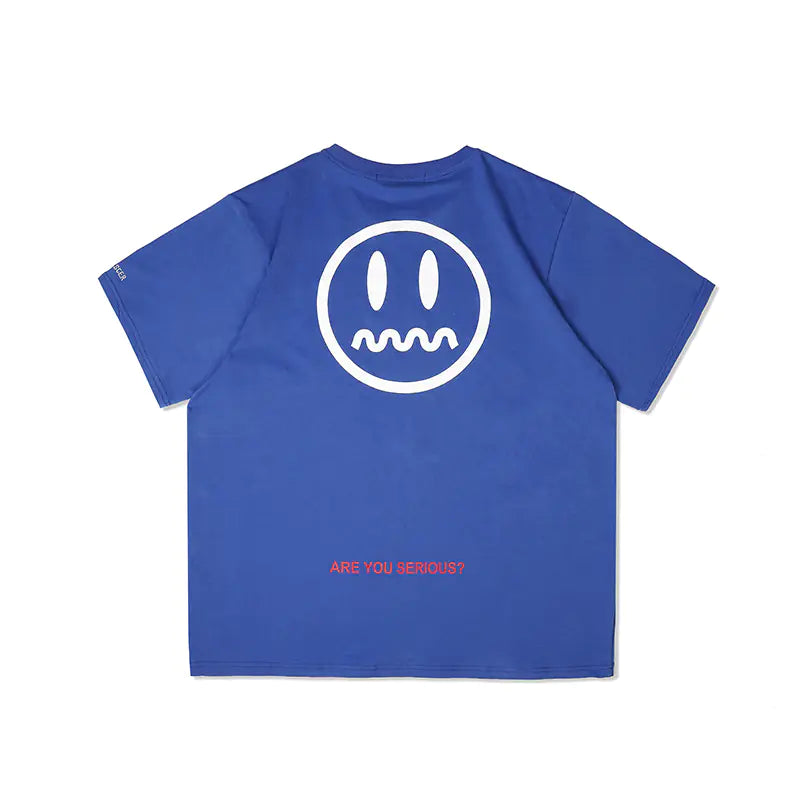 Couple Devil Face T-Shirts, Hip Hop Summer Fashion