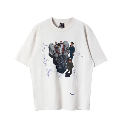 SAINT MICHAEL Vintage Wash Short Sleeve T-shirts