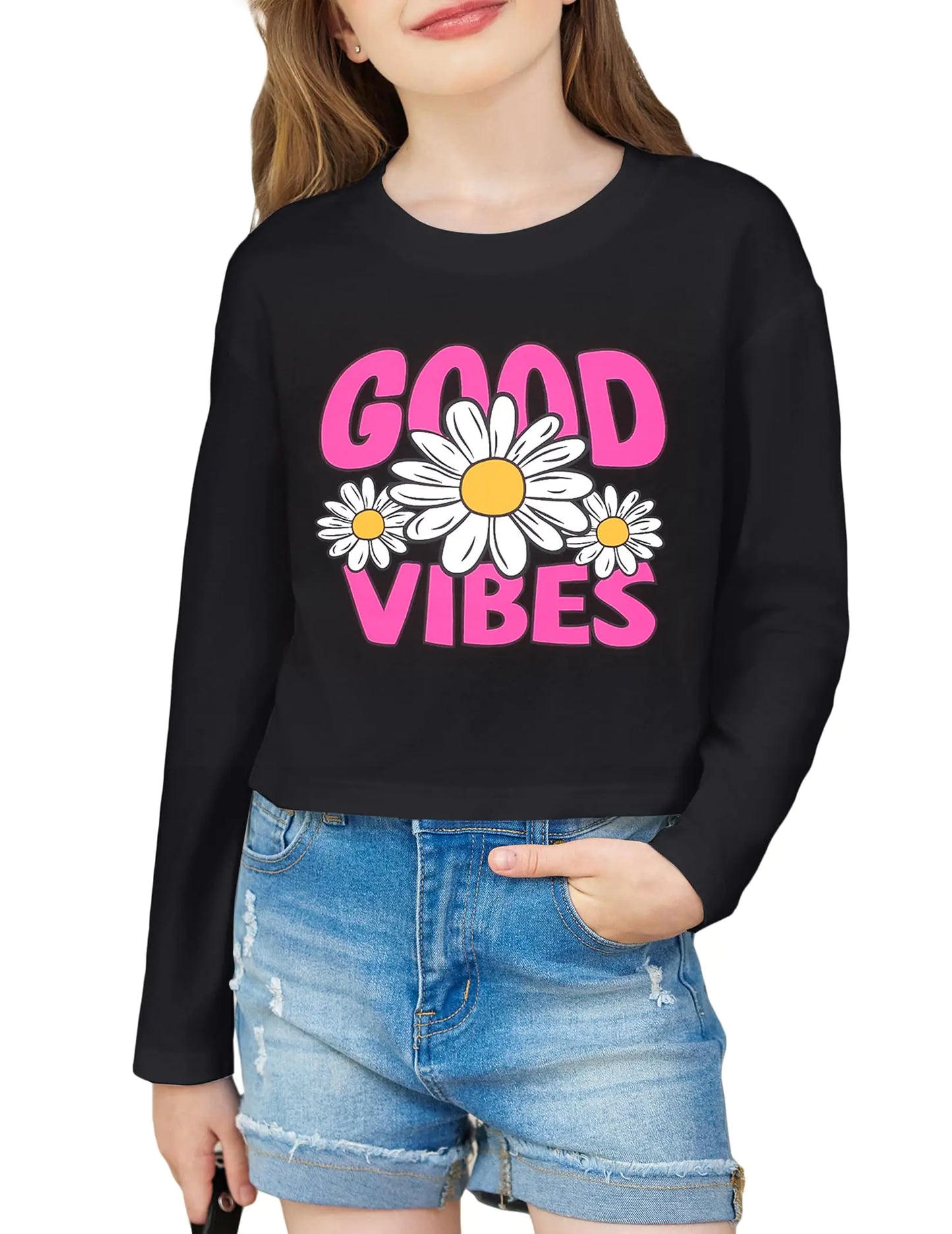 T Shirt für Kinder / Good Vibes