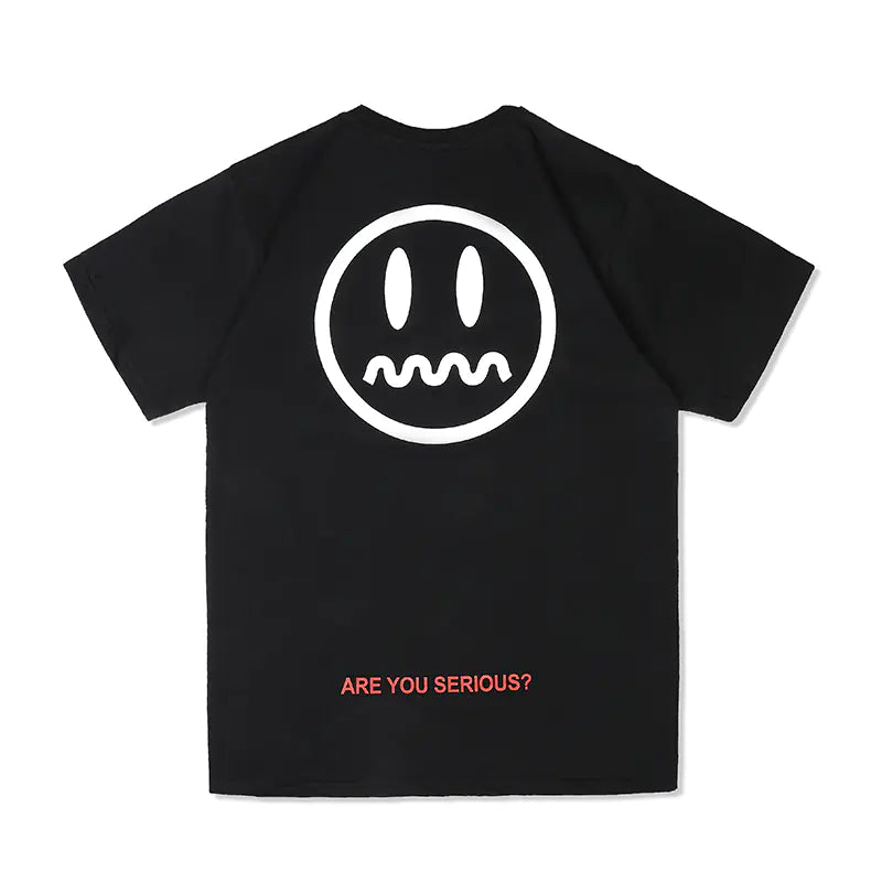Couple Devil Face T-Shirts, Hip Hop Summer Fashion