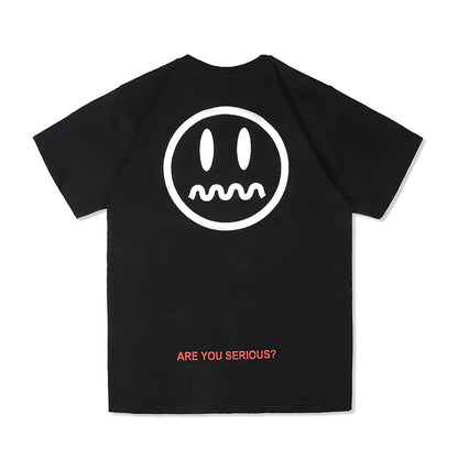 Couple Devil Face T-Shirts, Hip Hop Summer Fashion