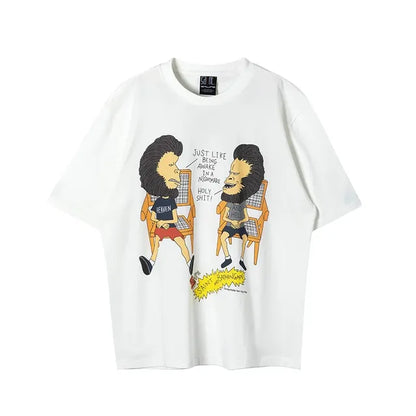 SAINT MICHAEL Vintage Wash Short Sleeve T-shirts